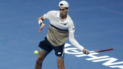   Tabilo sucumbió al poderío de Djokovic en los octavos de final del ATP de Atenas 