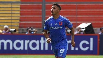 La formación de la U para enfrentar a Everton en el Estadio Nacional