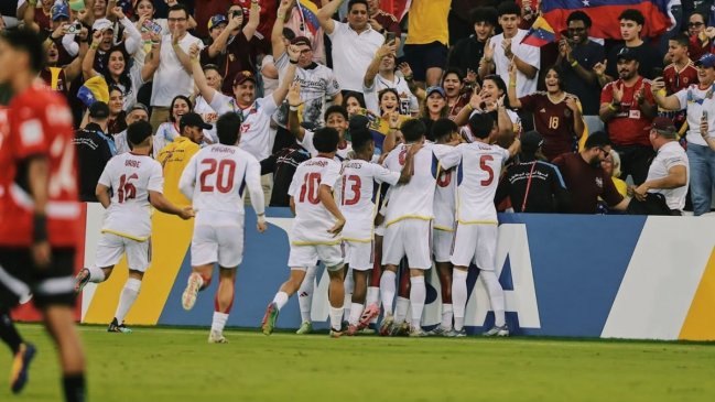 Venezuela sumó un empate ante Egipto y quedó a un paso de avanzar en el Mundial sub 17