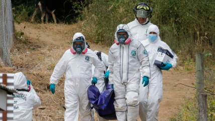 San Vicente: Cadáver calcinado pertenece a joven madre secuestrada hace tres meses