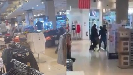Reportan asalto y disparos dentro del mall Arauco Maipú