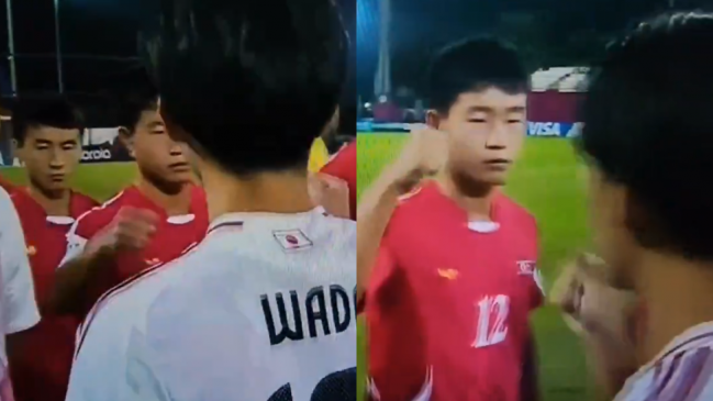 [VIDEO] El tenso saludo de Corea del Norte y Japón en los octavos del Mundial sub 17