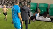 [VIDEO] Hincha de Santos provocó accidente de un jugador por querer una foto con Neymar