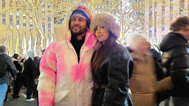 Neymar recorrió Nueva York con extravagante 