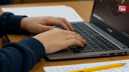   Embajada china donó notebooks a escuela rural de Chiloé 