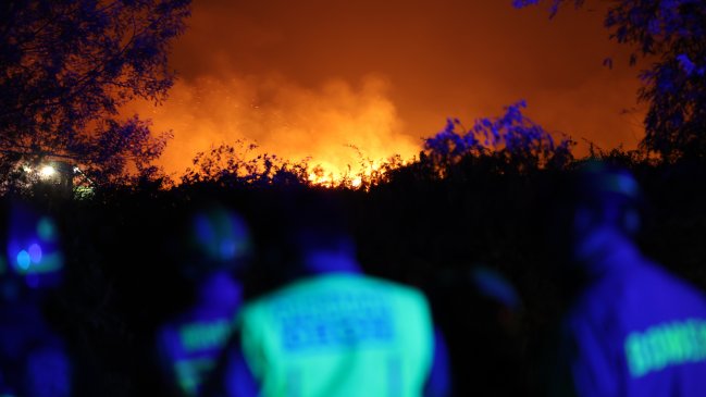 Fiscalía informó detención de sospechoso de iniciar el incendio en Melipilla