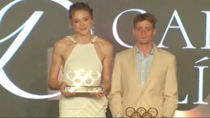 Gala Olímpica: Martina Weil y Martín Vidaurre triunfaron como los mejores deportistas de 2025