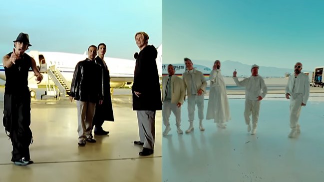 Backstreet Boys recrearon el clásico video de 