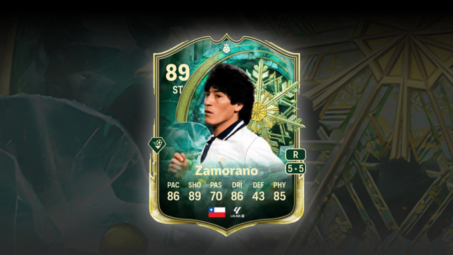 Con 89 de valoración: EA FC 26 lanzó oficialmente la carta “Héroe” de Iván Zamorano