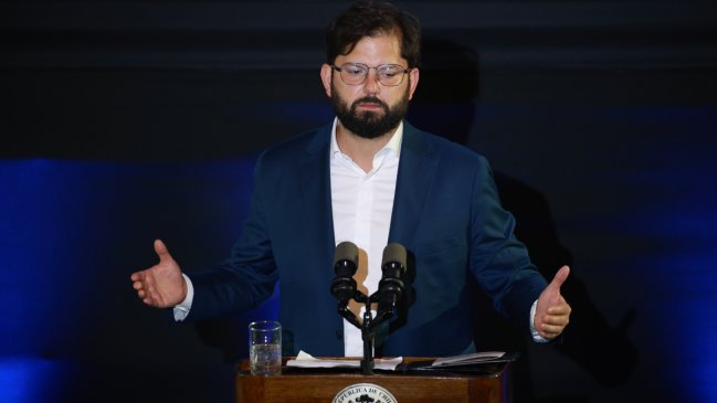 Presidente Boric defendió reformas laborales y criticó apropiación de la derecha: 