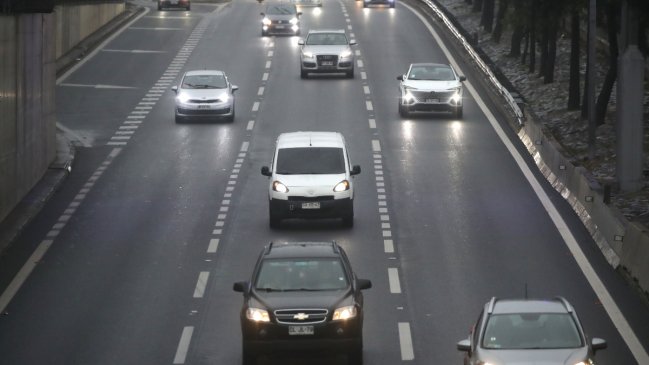 MOP: 510 mil vehículos saldrán de la Región Metropolitana por Navidad
