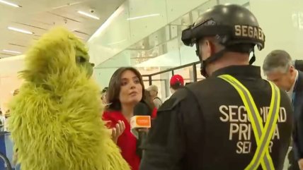 Guardias expulsaron del mall a periodista de Chilevisión