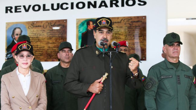 Maduro celebra 