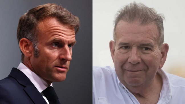 Macron espera que González Urrutia lidere la transición en Venezuela 