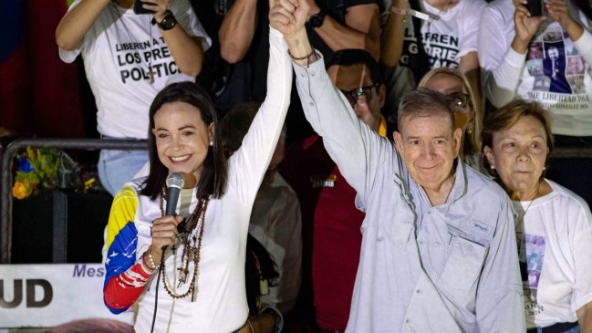 Machado dice que su coalición está lista y dispuesta para liderar Venezuela