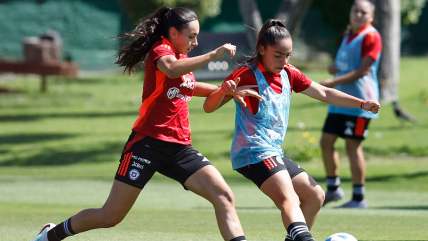  La selección chilena femenina se entrenó de cara al amistoso frente a Estados Unidos 