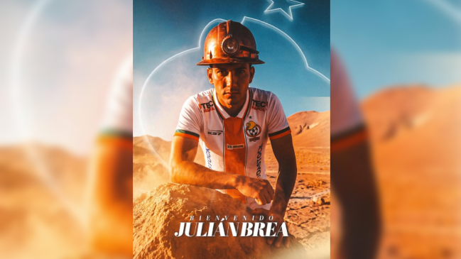 Cobresal anunció a Julián Brea como su octavo fichaje