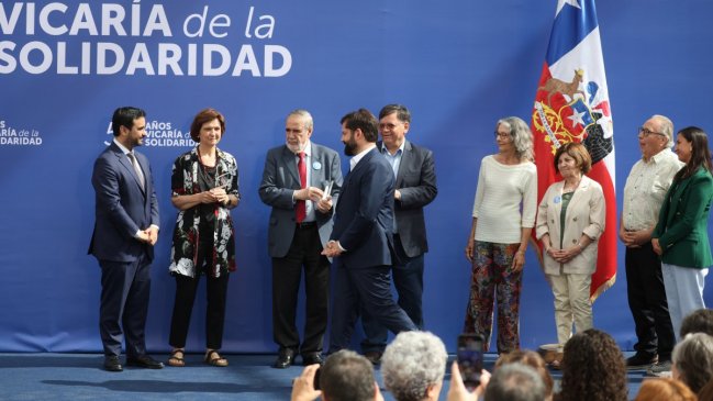 A 50 años de su creación, la Vicaría de la Solidaridad fue homenajeada en La Moneda