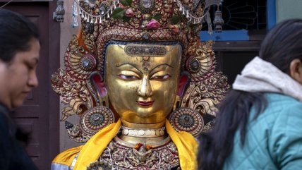   Festival en Nepal celebra a Dipankara Buda, uno de los 