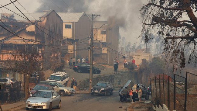 Incendios forestales en Ñuble y Biobío: La situación en tiempo real