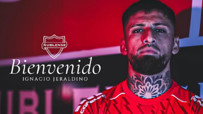 Tras descenso con Unión Española: Ñublense oficializó la llegada de Ignacio Jeraldino