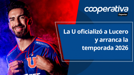   Cooperativa Deportes: La U oficializó a Lucero y arranca la temporada 2026 