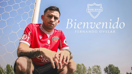   Ñublense oficializó a Fernando Ovelar como nuevo refuerzo 