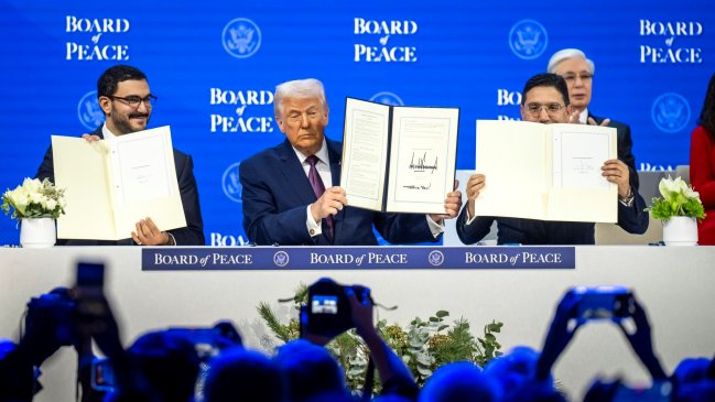 Trump lanzó su Junta de Paz, se reunió con Zelenski y mostró la 