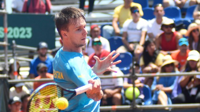 Alexander Bublik afirmó que Chile tiene uno de los públicos más hostiles en los duelos de tenis