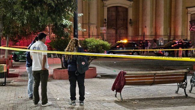 Tiroteo en Plaza Santa Ana dejó un fallecido y tres heridos