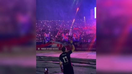   El espectacular adiós de la hinchada de la U a José 