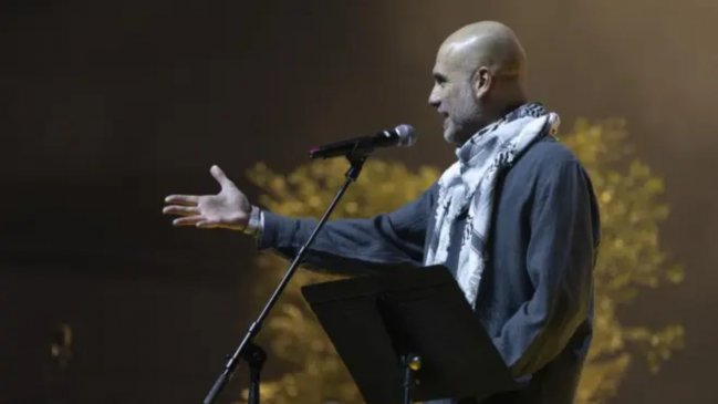 Guardiola en un concierto a favor de Palestina: Los hemos dejado solos y abandonados