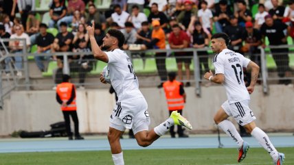  [VIDEO] Colo Colo descontó ante Limache con gol de Maximiliano Romero 