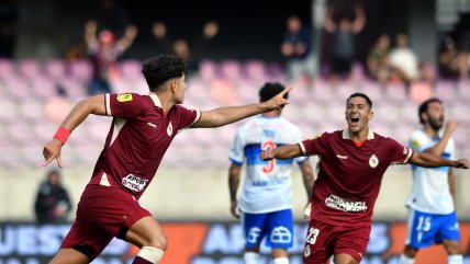   [VIDEO] La Serena aprovechó los errores defensivos de la UC y golpeó con un doblete de Chamorro 