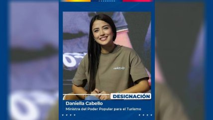   Delcy Rodríguez nombró a hija de Diosdado Cabello como ministra de Turismo 