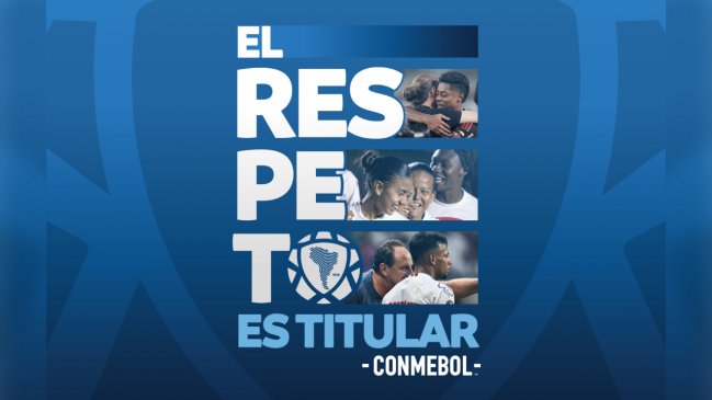 La Conmebol lanzó campaña para combatir el racismo y la discriminación en las canchas