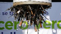 Armas destruídas serán utilizadas para construir salas sicosociales en colegios vulnerables