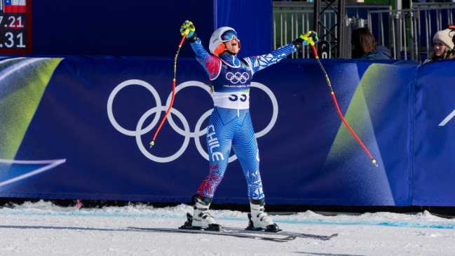 Matilde Schwencke completó con éxito su debut olímpico en Milán-Cortina