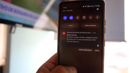   La alerta sísmica en celulares 