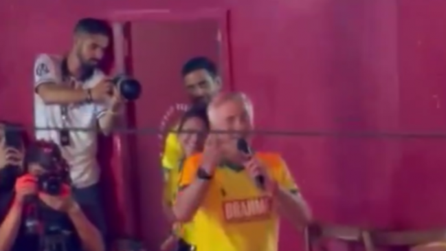 [VIDEO] El cantante Leo Santana le pidió a Ancelotti que nomine a Neymar para el Mundial