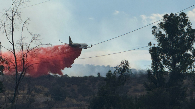 Incendio forestal consumió 30 hectáreas y dos casas en Melipilla