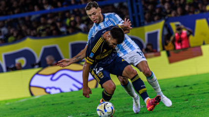 Boca Juniors contó con Williams Alarcón en empate ante Racing en el Apertura de Argentina