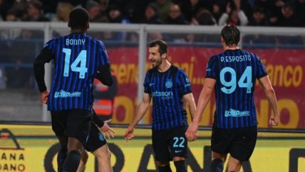   Inter de Milán mantuvo su ventaja en la cima de la Serie A tras batir a Lecce 