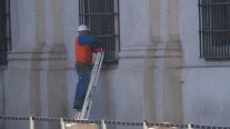 Avanza remodelación de la fachada del Palacio de La Moneda