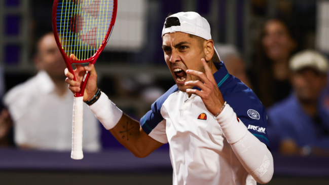 Tabilo logró una enorme remontada sobre Tirante y avanzó a cuartos del Chile Open