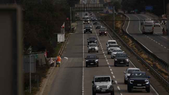¿Hay peaje a luca?: 500 mil vehículos retornarán a la RM este fin de semana tras vacaciones
