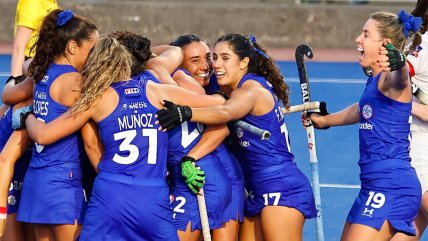   Las Diablas se estrenaron con goleada sobre Suiza en el Premundial de Hockey Césped de Santiago 