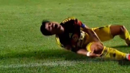   Víctor Dávila sufrió grave lesión en América y abandonó la cancha entre lágrimas 