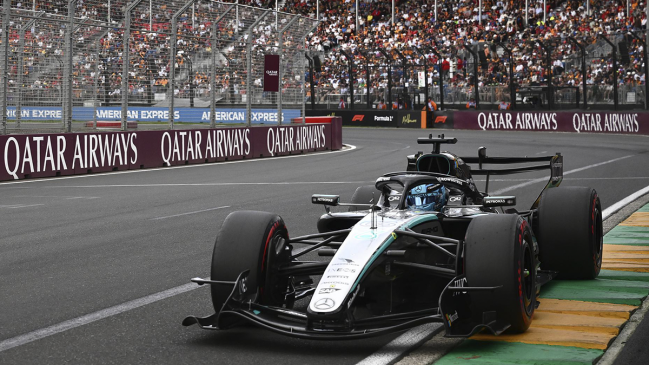 George Russell se quedó con la 