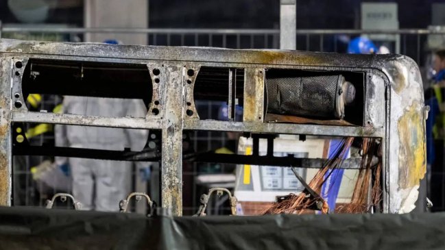 Seis personas murieron por incendio de autobús postal en Suiza